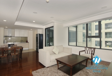 Two bedroom serviced apartment for rent in Hoang Thanh Tower, Hai Ba Trung